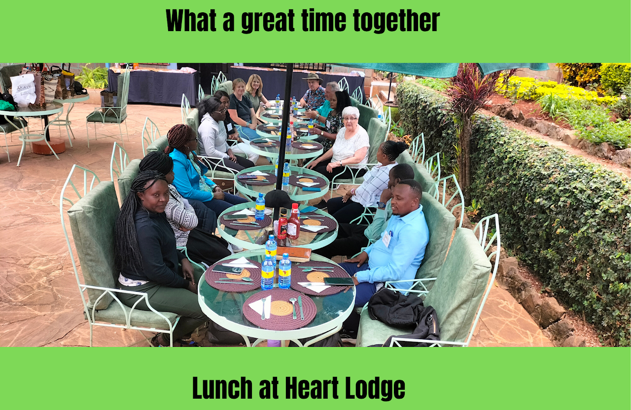 Bonding, Laughter, and God at the table!