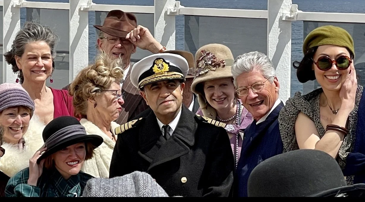 Captain on the decl