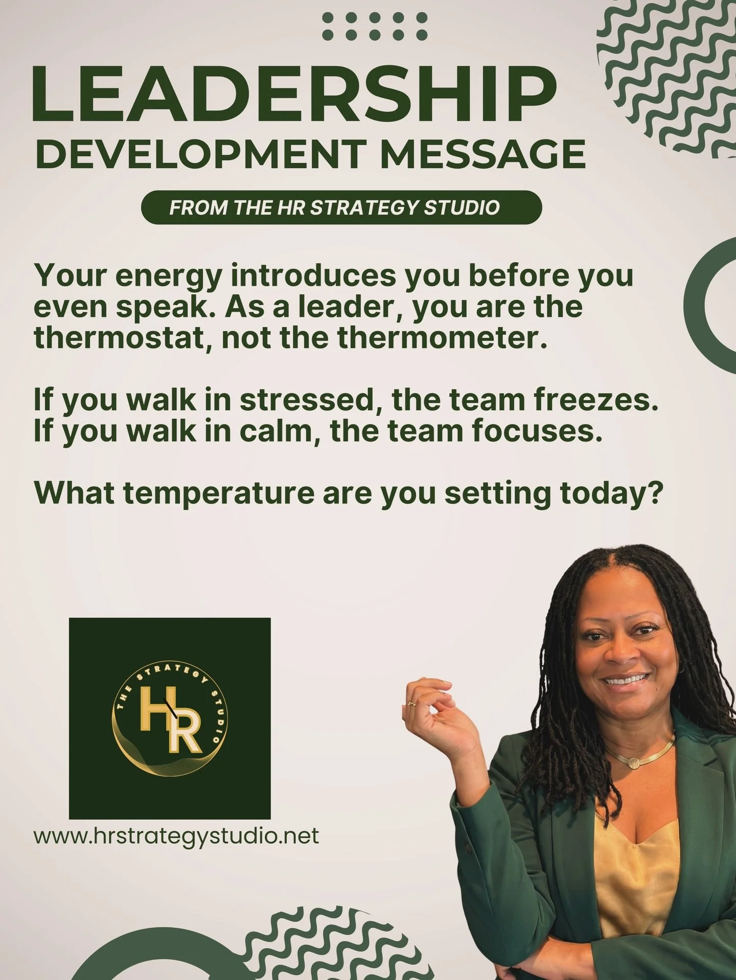The most underrated leadership skill? Emotional regulation.

It&rsquo;s easy to react to chaos. It&rsquo;s much harder to neutralize it.

If you are constantly frantic, worried, or irritable, you give your team permission to be the same. 

But if you
