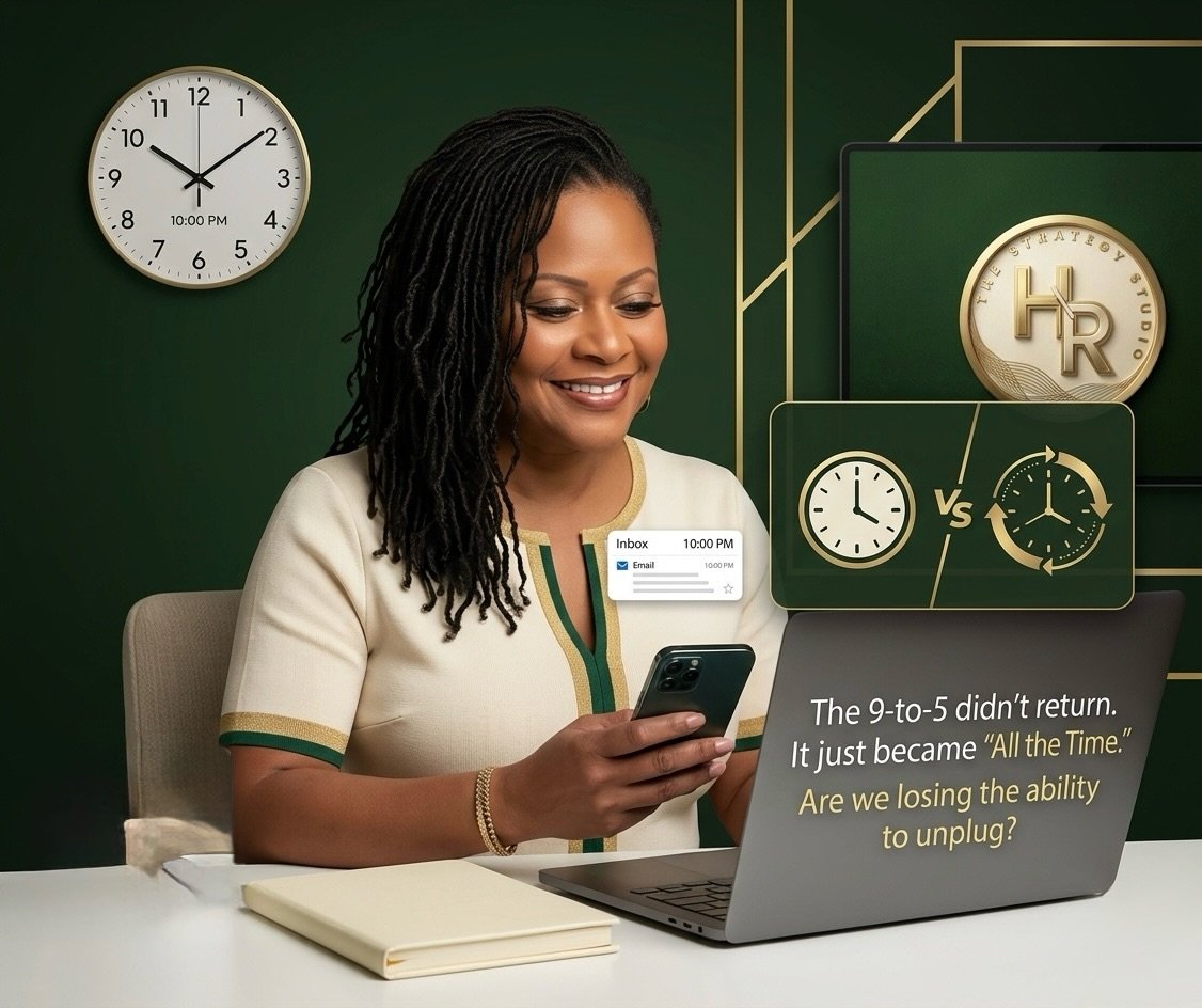 🕒 The 9-to-5 didn&rsquo;t return. It just became &ldquo;All the Time.&rdquo;
We were told that the &ldquo;Return to Office&rdquo; would restore the boundaries of the traditional workday.

The 9-to-5 hasn&rsquo;t just changed; it&rsquo;s being replac