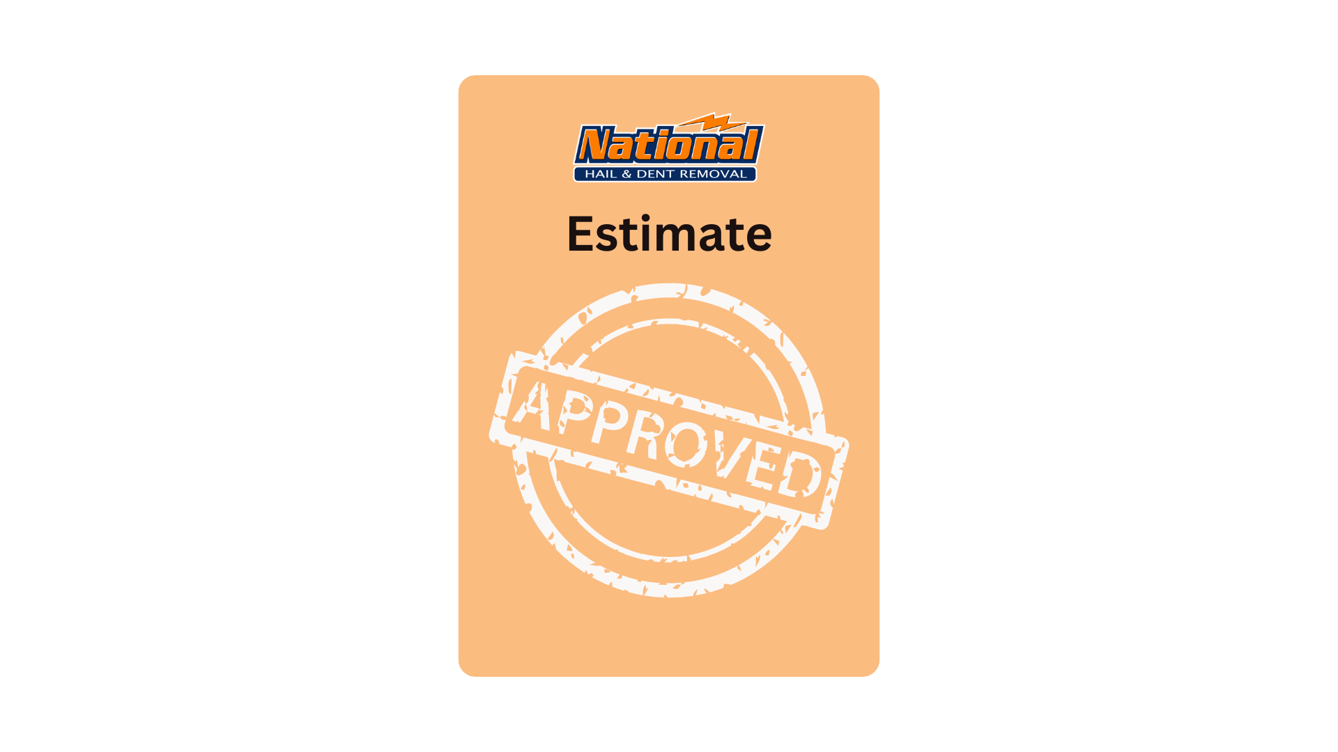 Estimate Approved Graphic