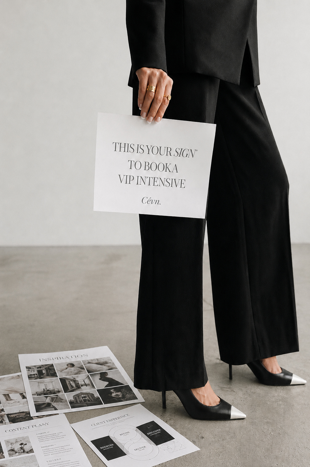 VIP Intensives for service-based entrepreneurs - sales and branding, signature offer development, content marketing