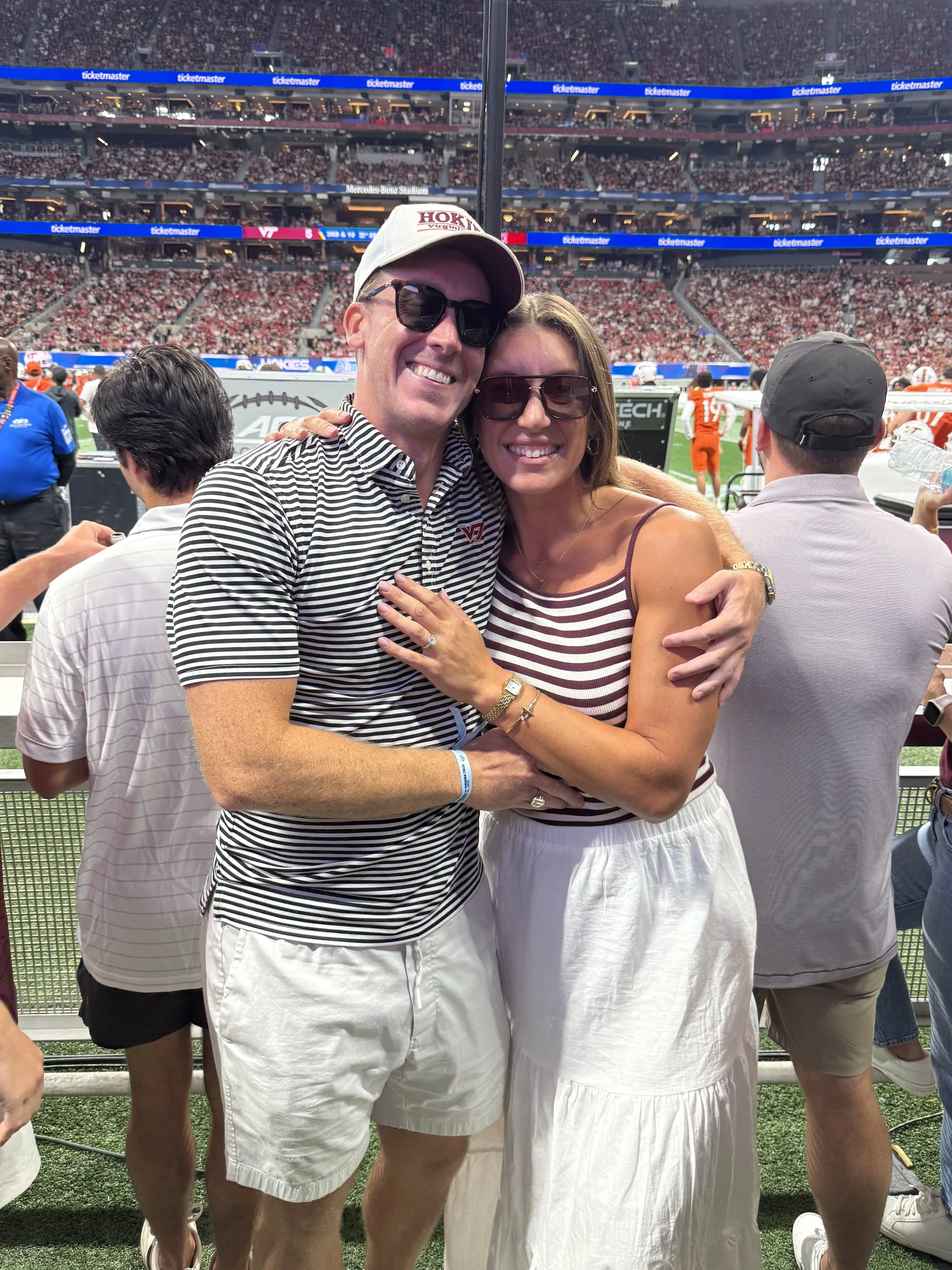 Brooklynn's first VT Game