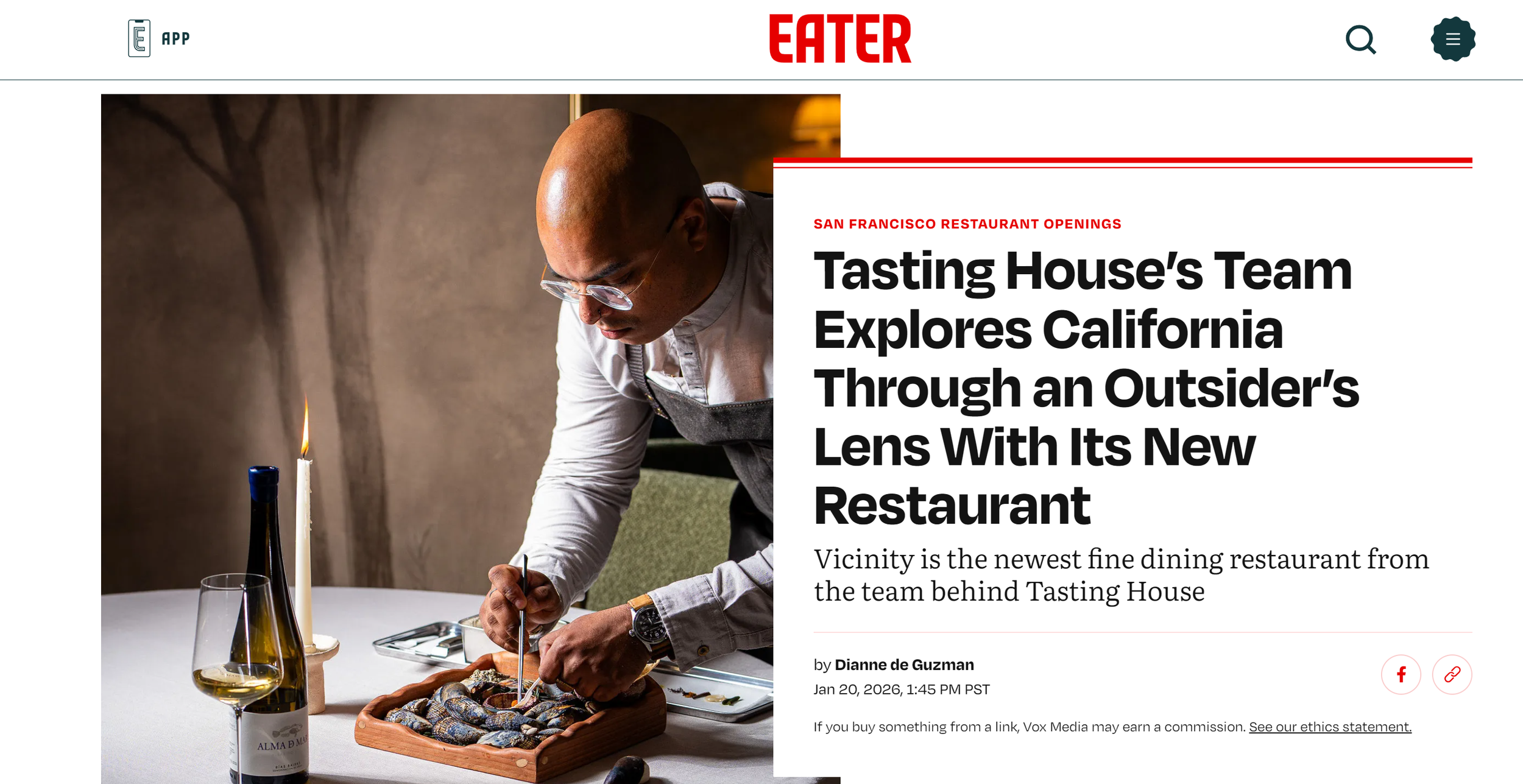 Tasting House’s Team Explores California Through an Outsider’s Lens With Its New Restaurant