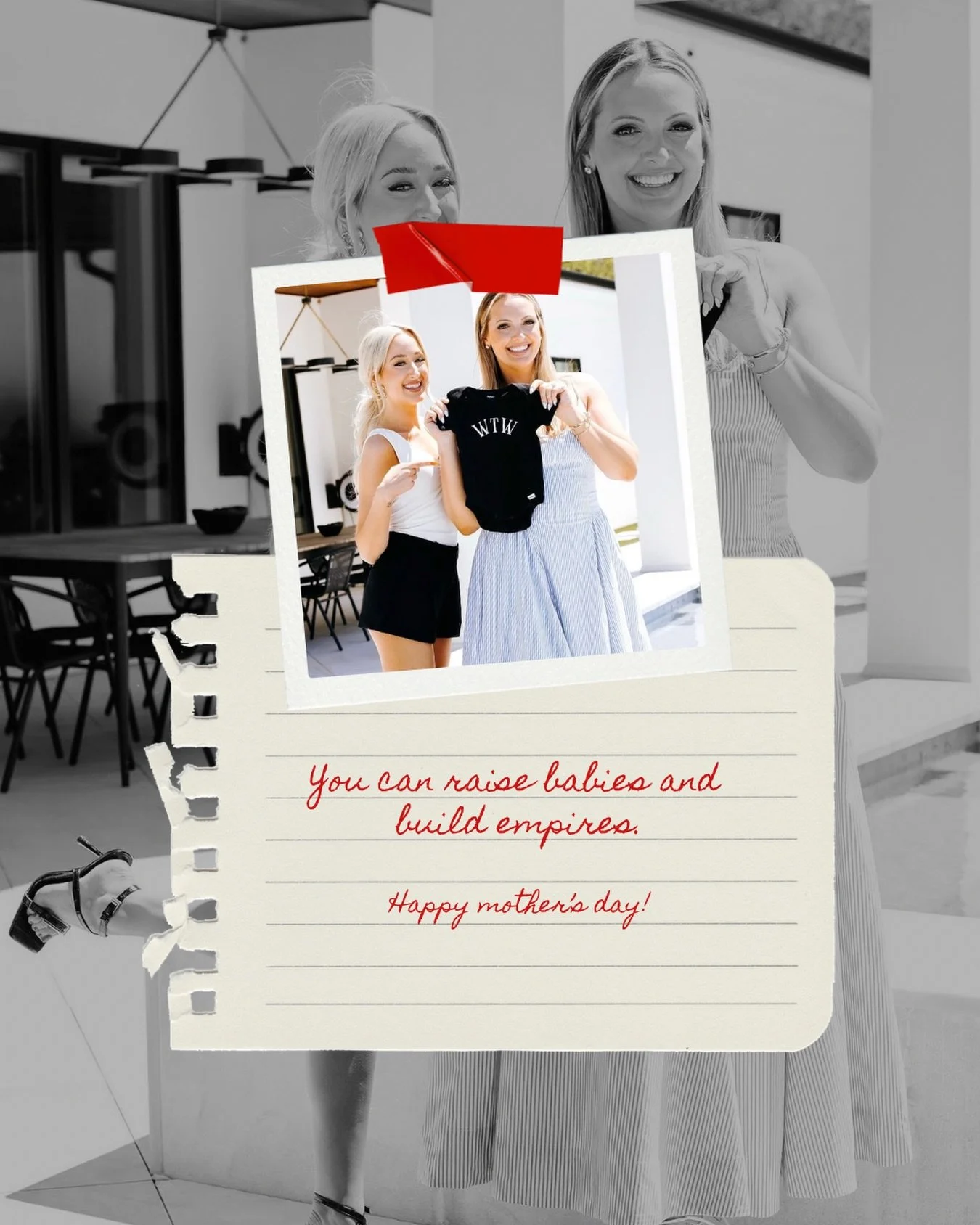 To the women doing it all, building businesses, raising families, and still showing up every day.

You make it look effortless, even when it&rsquo;s not.

Happy Mother&rsquo;s Day. 💛