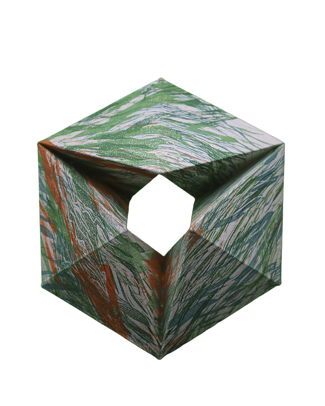 Árbol en llamas volumétrico 2