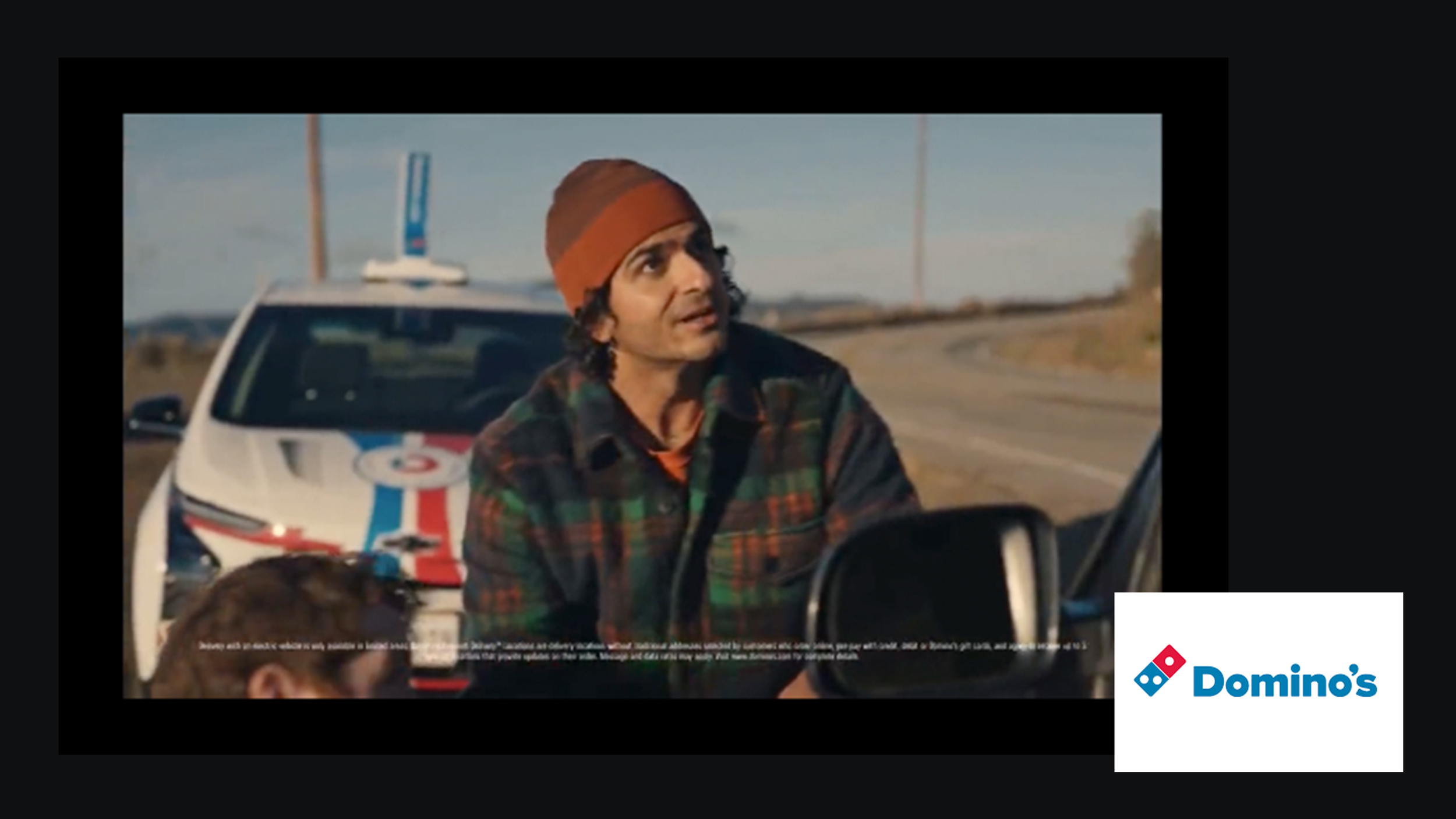 Professional actor Parth Kichloo in a nationally broadcast Dominos commercial.