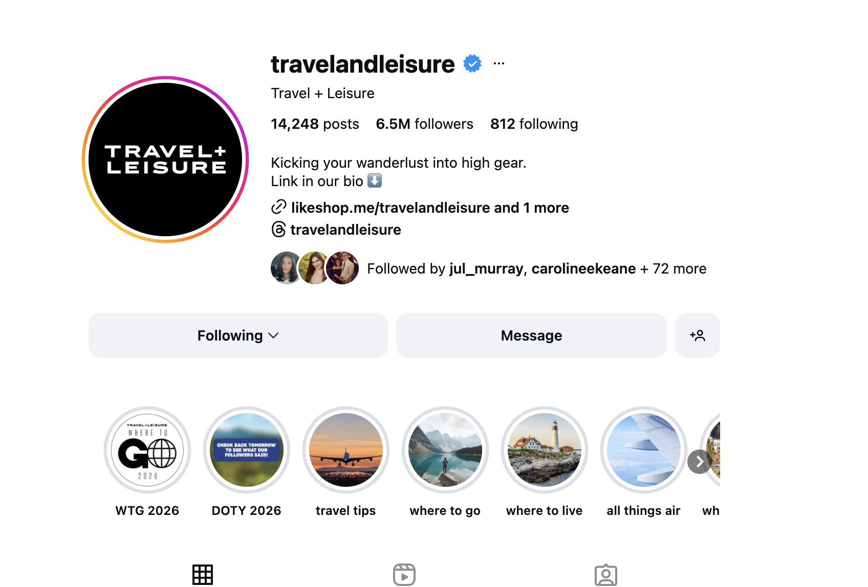 Travel + Leisure - Soho House Social Takeover