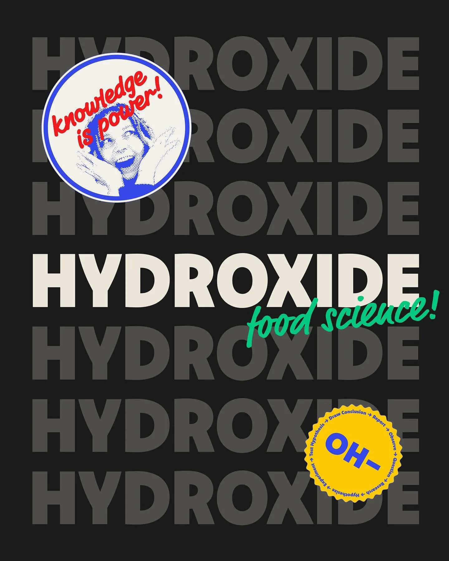 NOW LOADING&hellip;.the official site for hydroxidefoodscience.com is HERE! 

Want more food science? Newsletters? Just something really cool to look at? Visit my site! 

This site could not have been done without the help of my incredible designer @