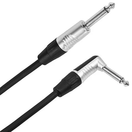 Plugger - Câble Jack mâle mono - Jack mâle coudé Touring
