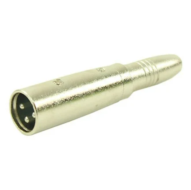 Plugger - Adaptateur Jack Femelle Mono - XLR Mâle 3b Easy