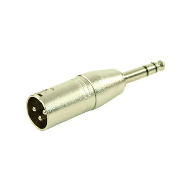Plugger - Adaptateur XLR Mâle 3b - Jack Mâle Stéréo Easy