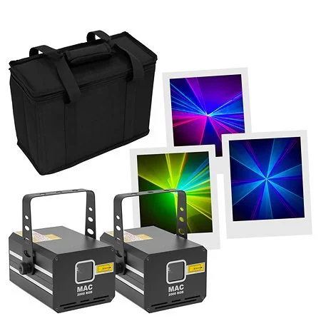 Mac Mah - Pack 2x MAC 2000 RGB + Bag