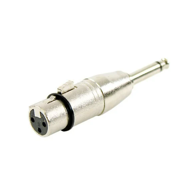 Plugger - Adaptateur XLR Femelle - Jack Mâle Mono Easy