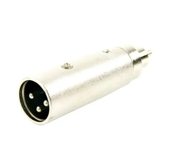 Plugger - Adaptateur XLR Mâle - RCA Mâle Mono Easy