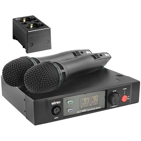 Mipro - ACT 2402 + 2x ACT 24HC + MP-80