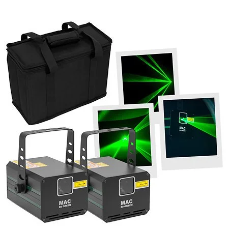 Mac Mah - Pack 2x MAC 80 Green + Bag