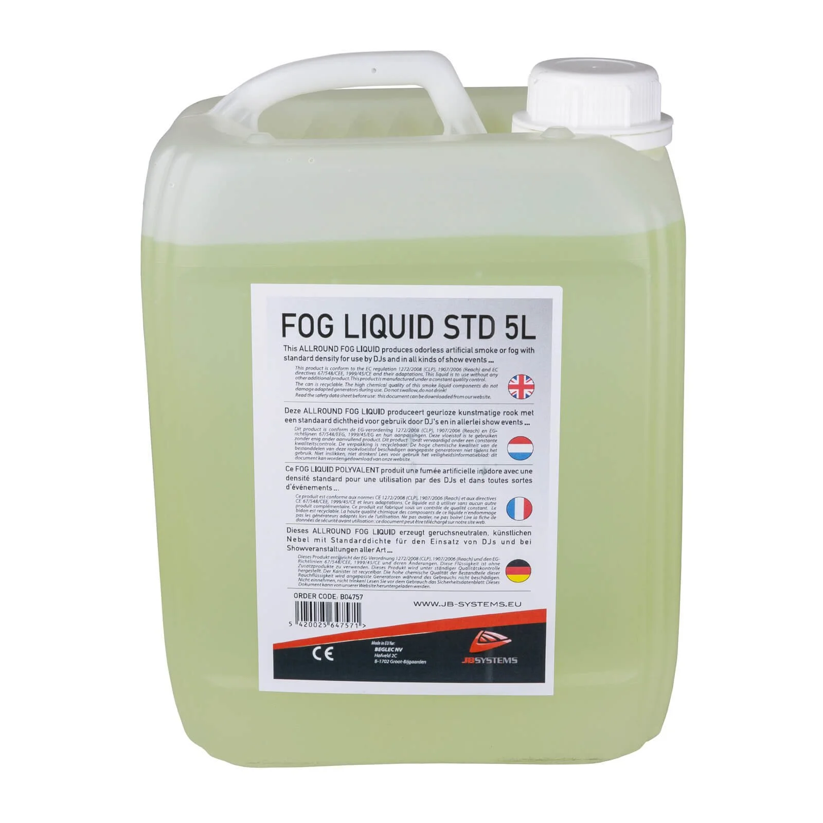 JB Systems FOG LIQUID STD 5L