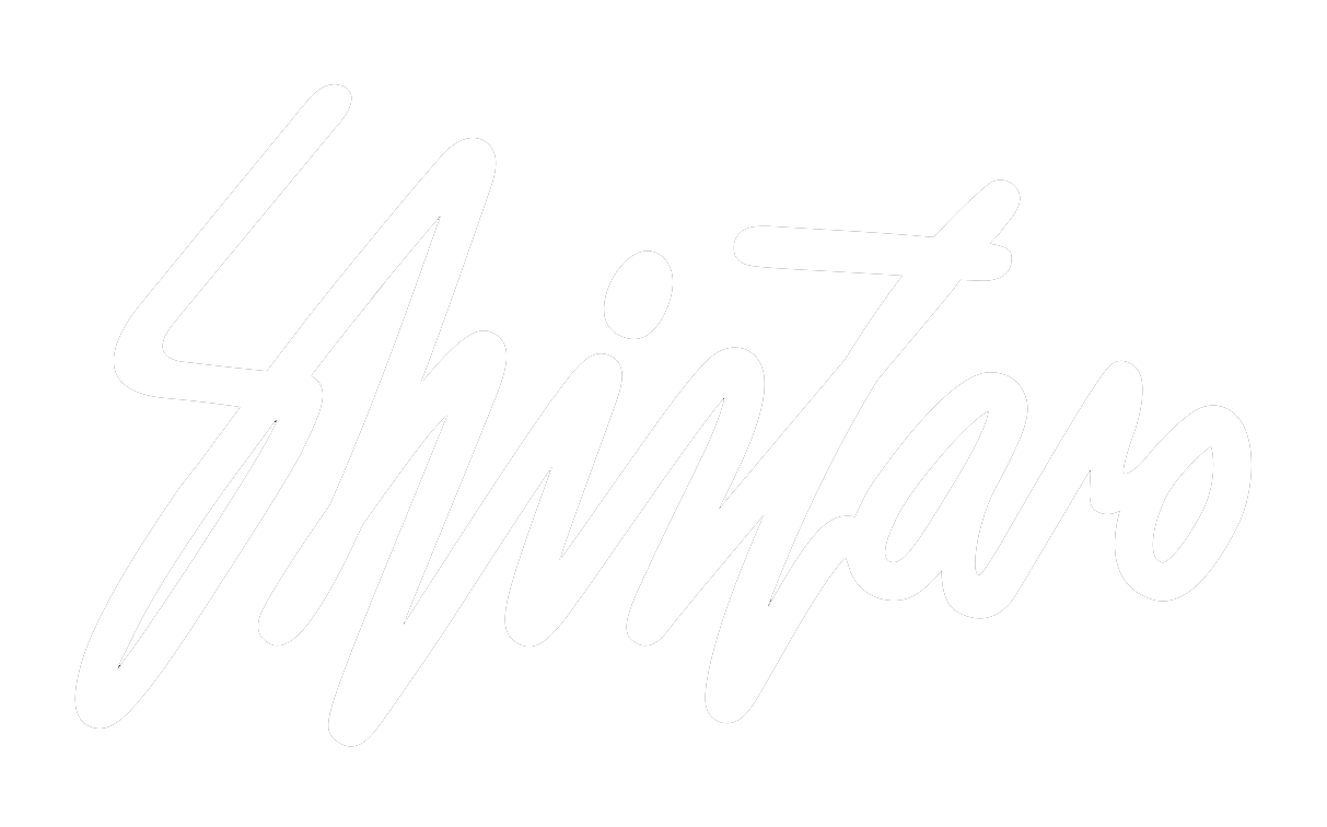 White text that says 'shiiItano' on a black background in cursive writing.