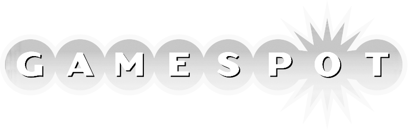 The logo for GameSpot with the word 'GAMES' in white block letters and a burst shape behind the letter 'O'.