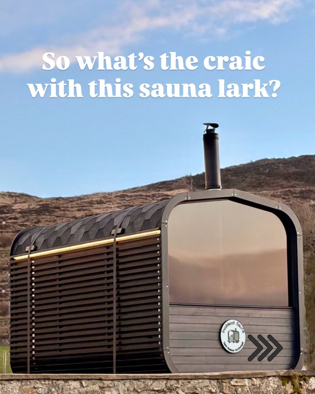 So why Sauna?  Come for a rest, come to reset.  Come for you.  Some of the many reasons our clients come to use are listed here&hellip;. come see what the fuss is all about! 

🔥 Unique wood-fired sauna by the sea. 🌊
📍Narin Strand, Portnoo, Co Done