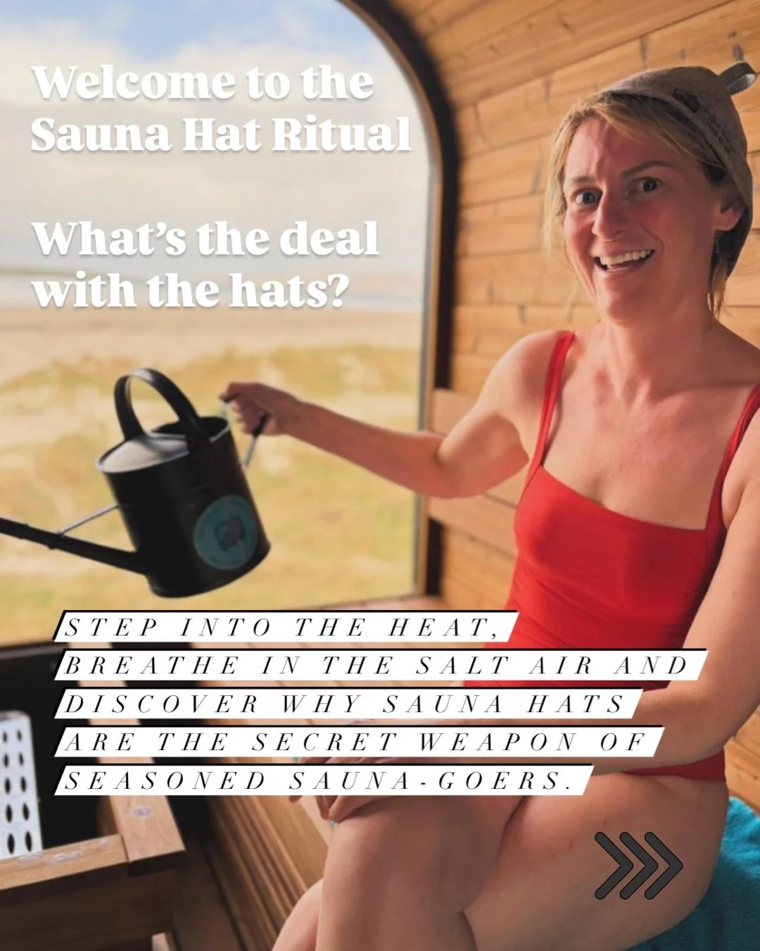 So what&rsquo;s the deal with these sauna hats? 
Surely it&rsquo;s just a gimmick? 

Find out what&rsquo;s behind the sauna hat trend. 

🔥 Unique wood-fired sauna by the sea. 🌊
📍Narin Strand, Portnoo, Co Donegal, Ireland. 

📆 Walk-ins available; 