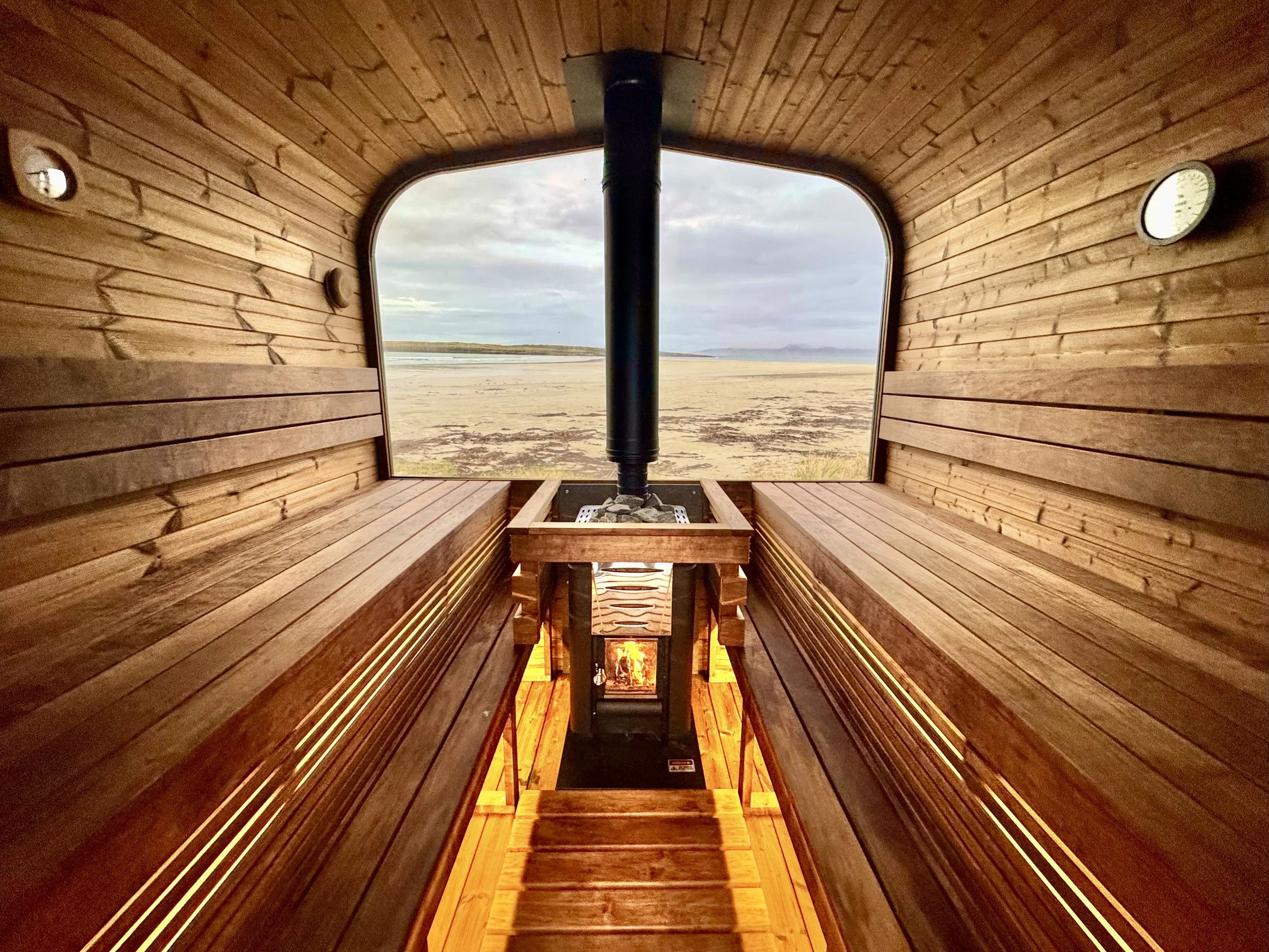 Narin Portnoo Strand.   Donegal Sauna.  Donegal Wellness.  Narin Sauna.  Portnoo Sauna.  Irish Ssauna.  