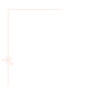 Illustrasjonsramme med kirsebærblomst