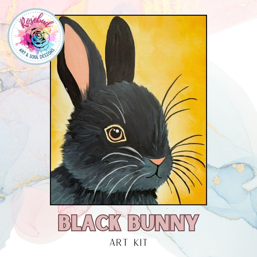 Black Bunny Art Kit