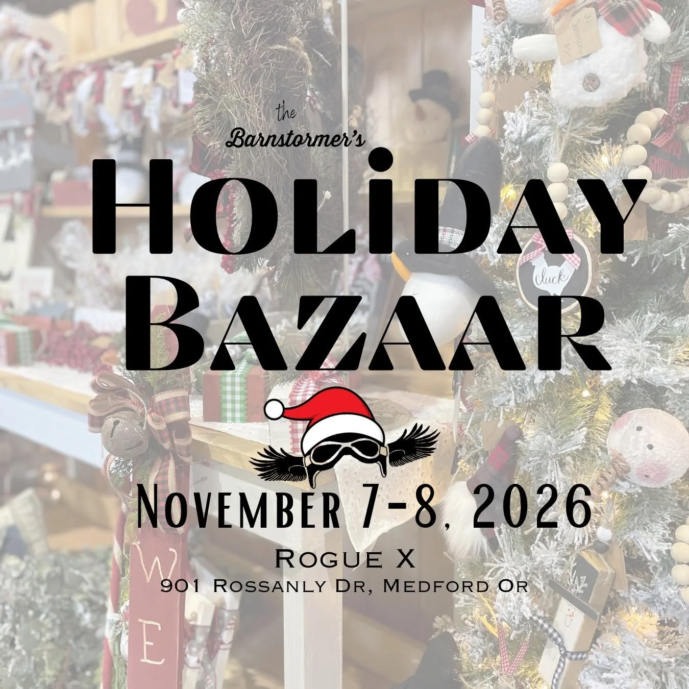 Barnstormers holiday bazaar