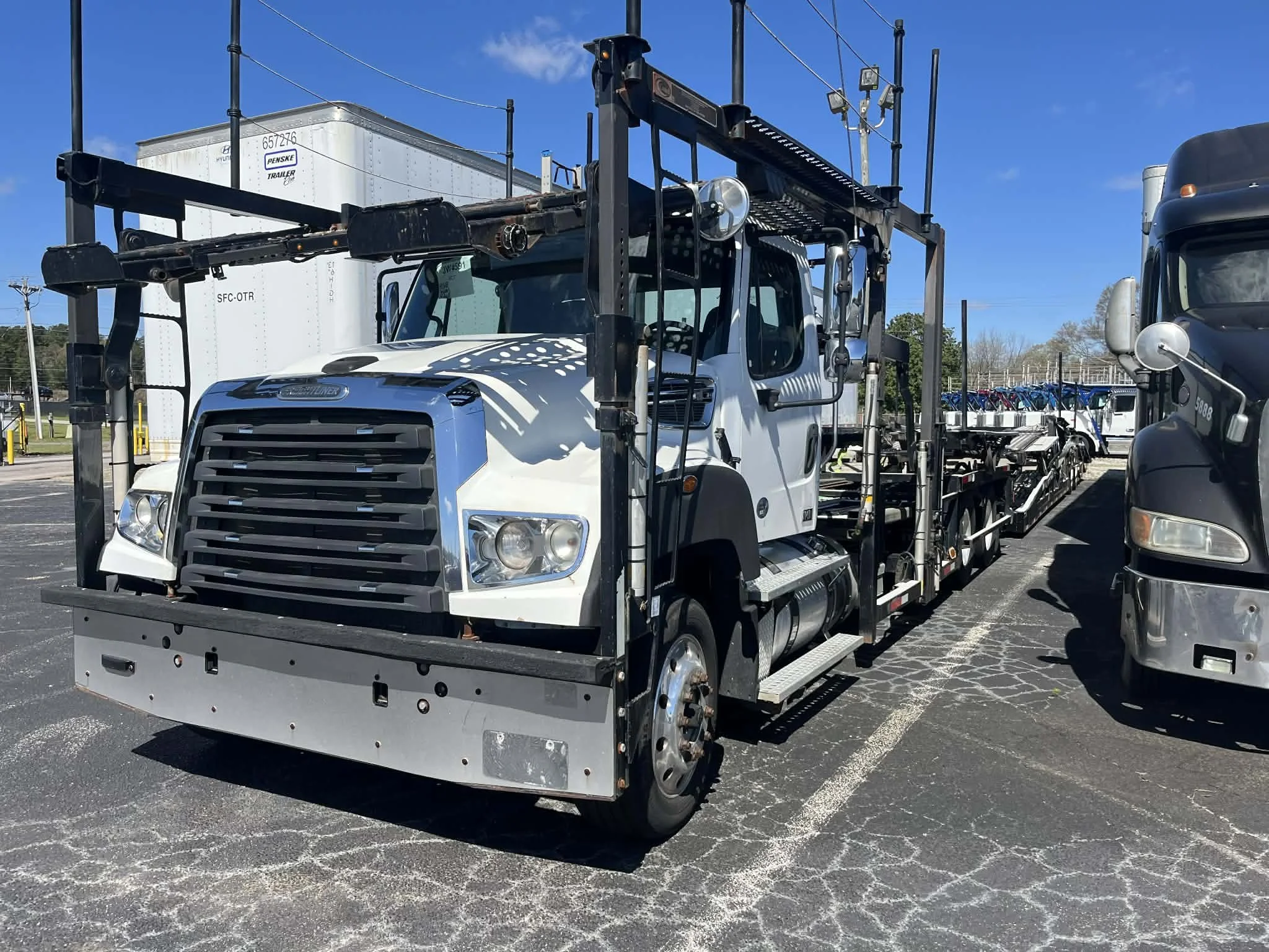 2018 FREIGHTLINER 114SD and 75' COTTRELL TRAILER ***Possible lease to own options***