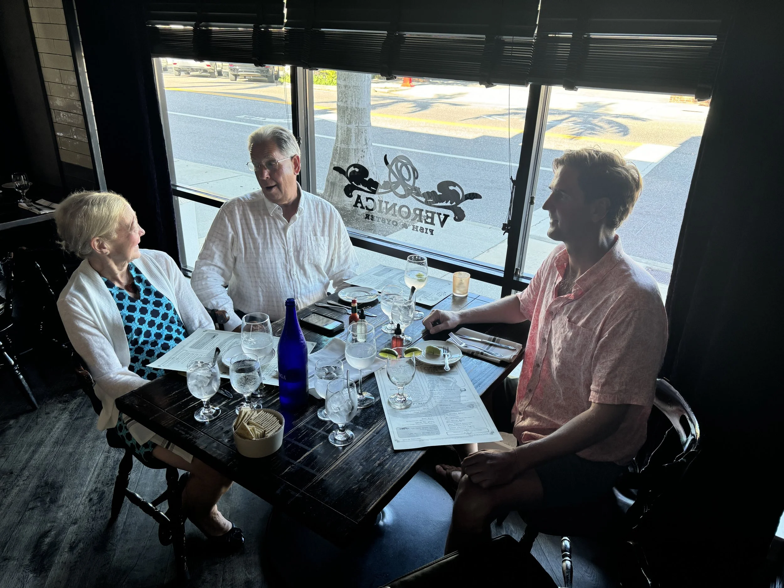 Charles Wierdsma out to eat