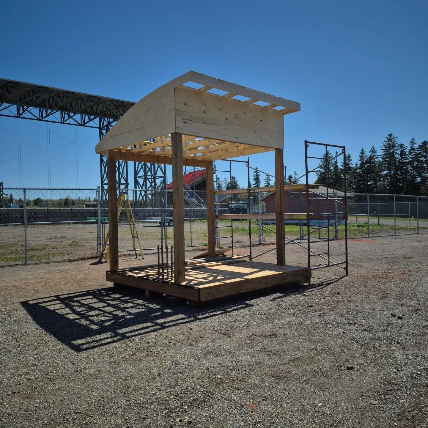 Had the unique opportunity to be involved in the set up for @cavendishbeachmusic this year. Big thanks to @builtriteconstructionltd for trusting us to help get you to the finish line. Here are just a few pictures of the many projects we did.