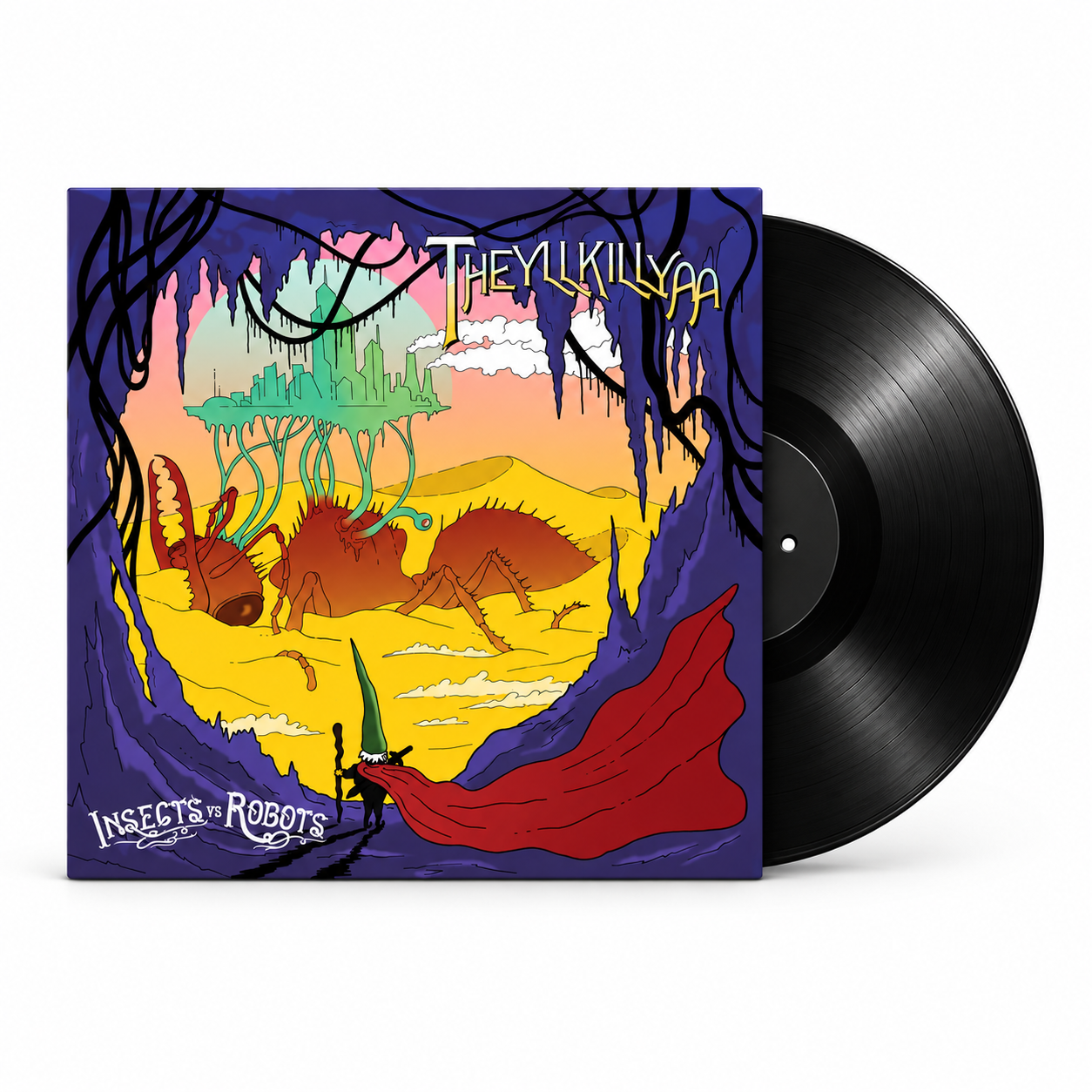 Insect vs Robots, TheyllKillyaa -  Vinyl LP