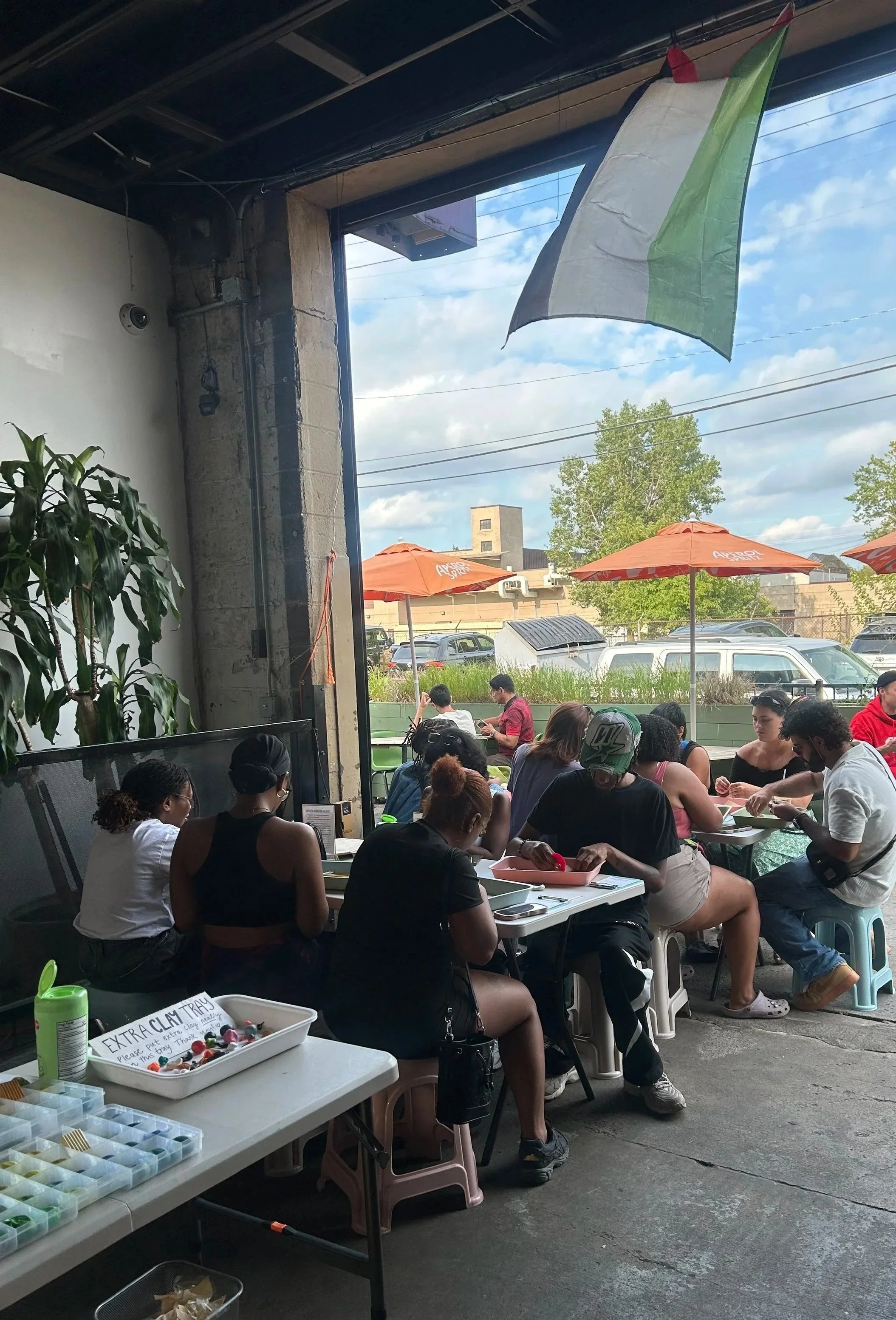 Hazelnut Helpers Art Cart