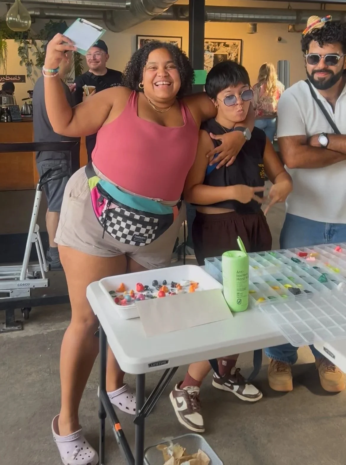 Hazelnut Helpers Art Cart