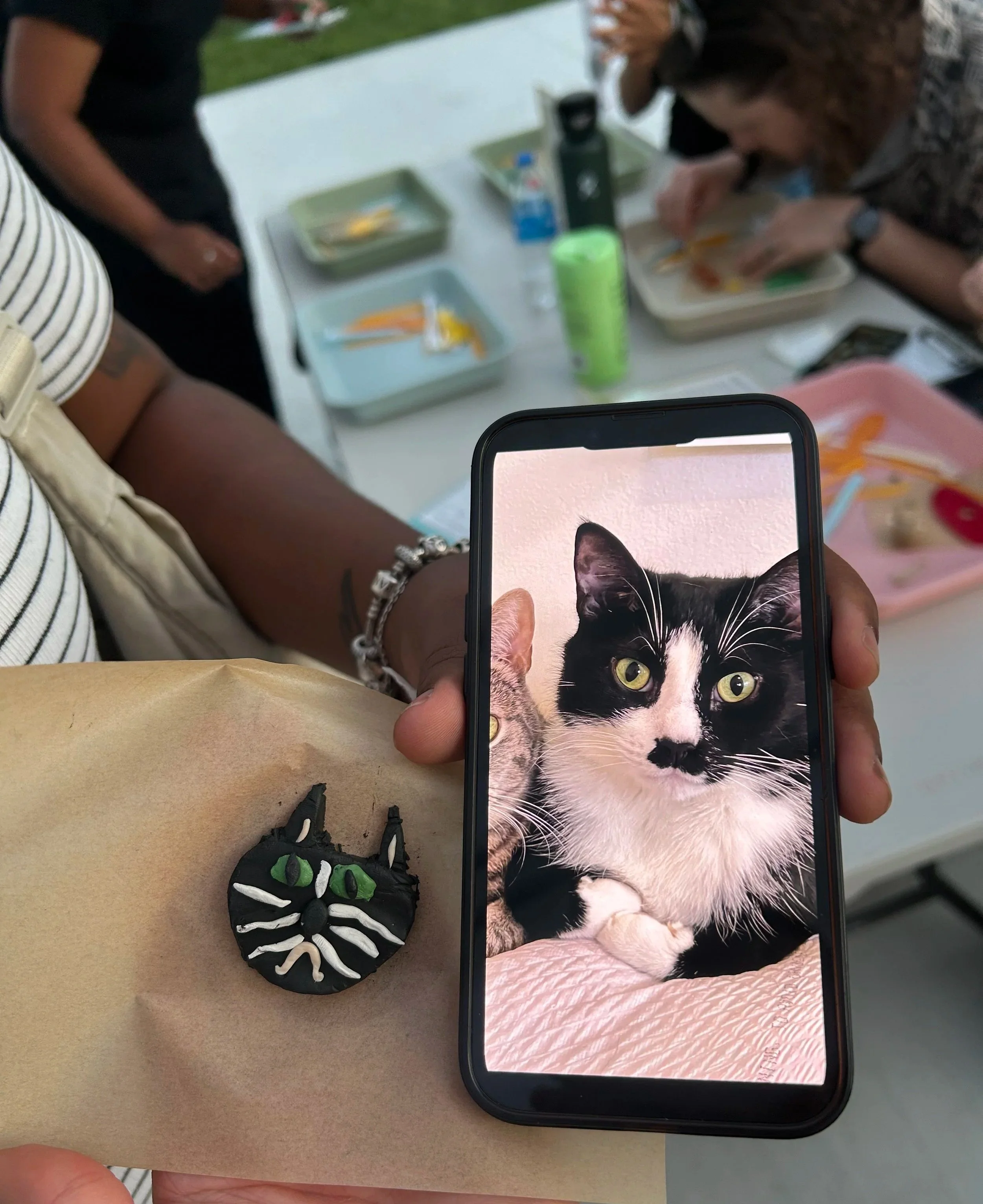 Hazelnut Helpers Art Cart