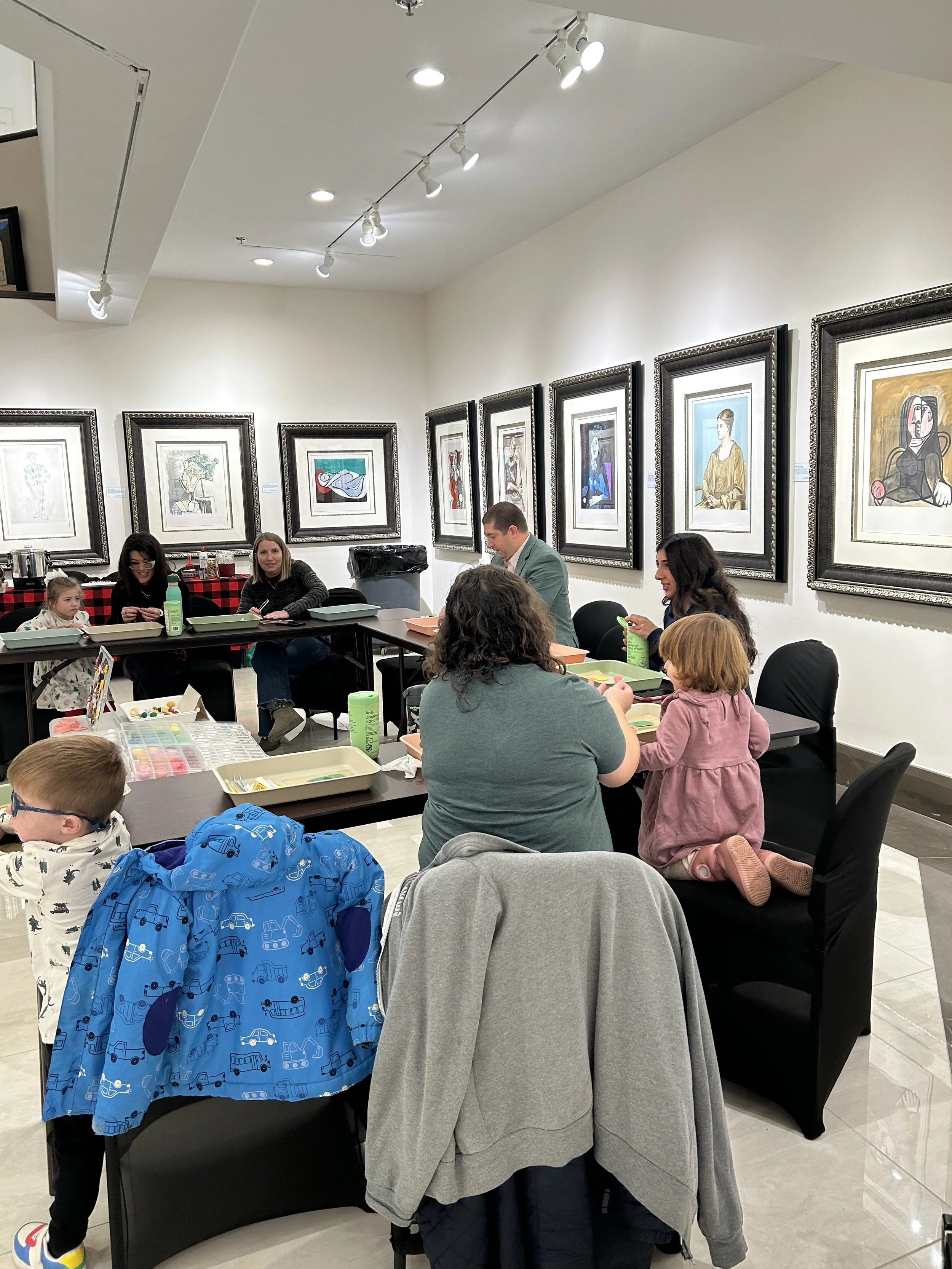 Hazelnut Helper's Art Cart Private Event