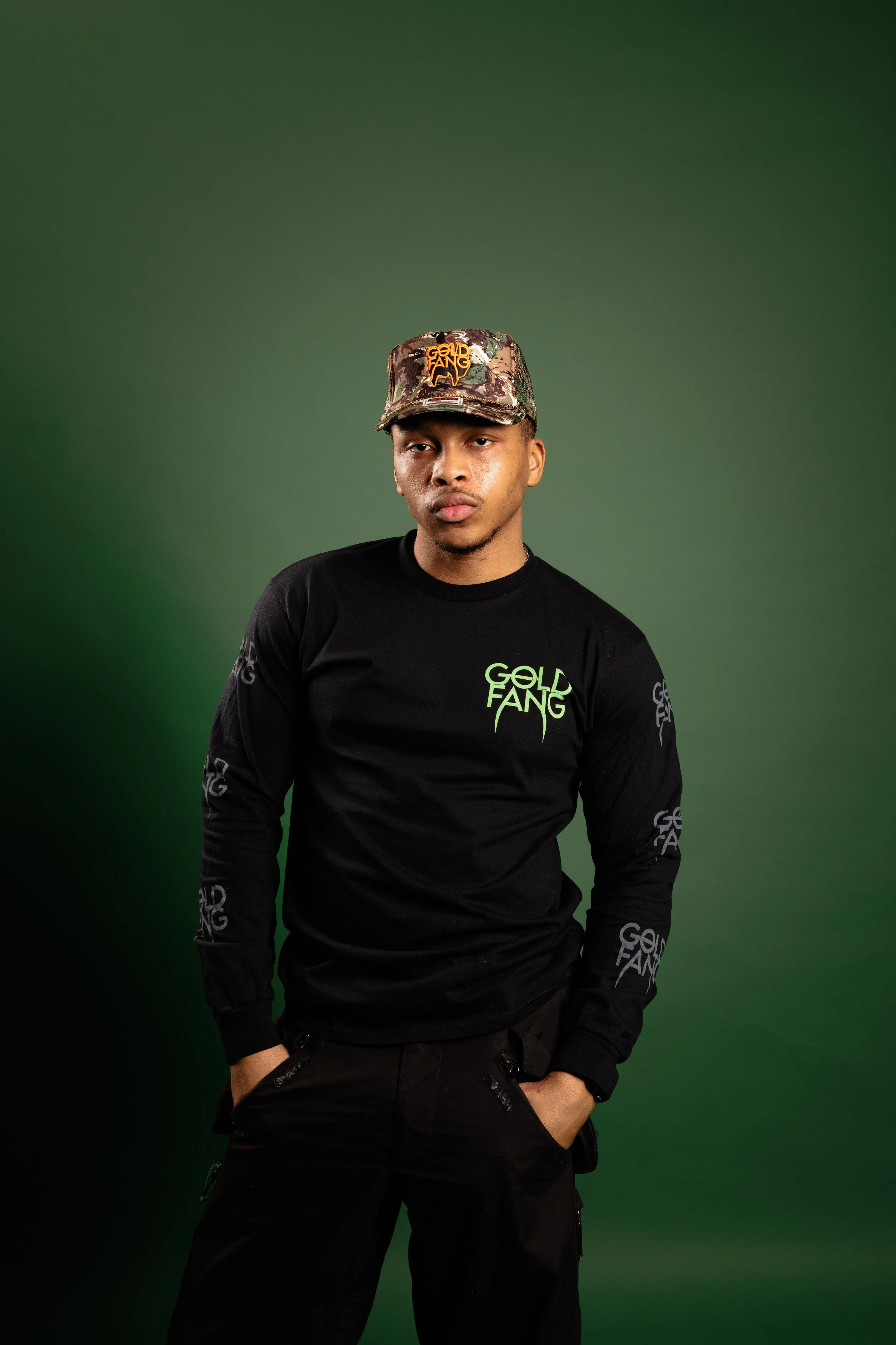 Gold Fang Trucker Hat