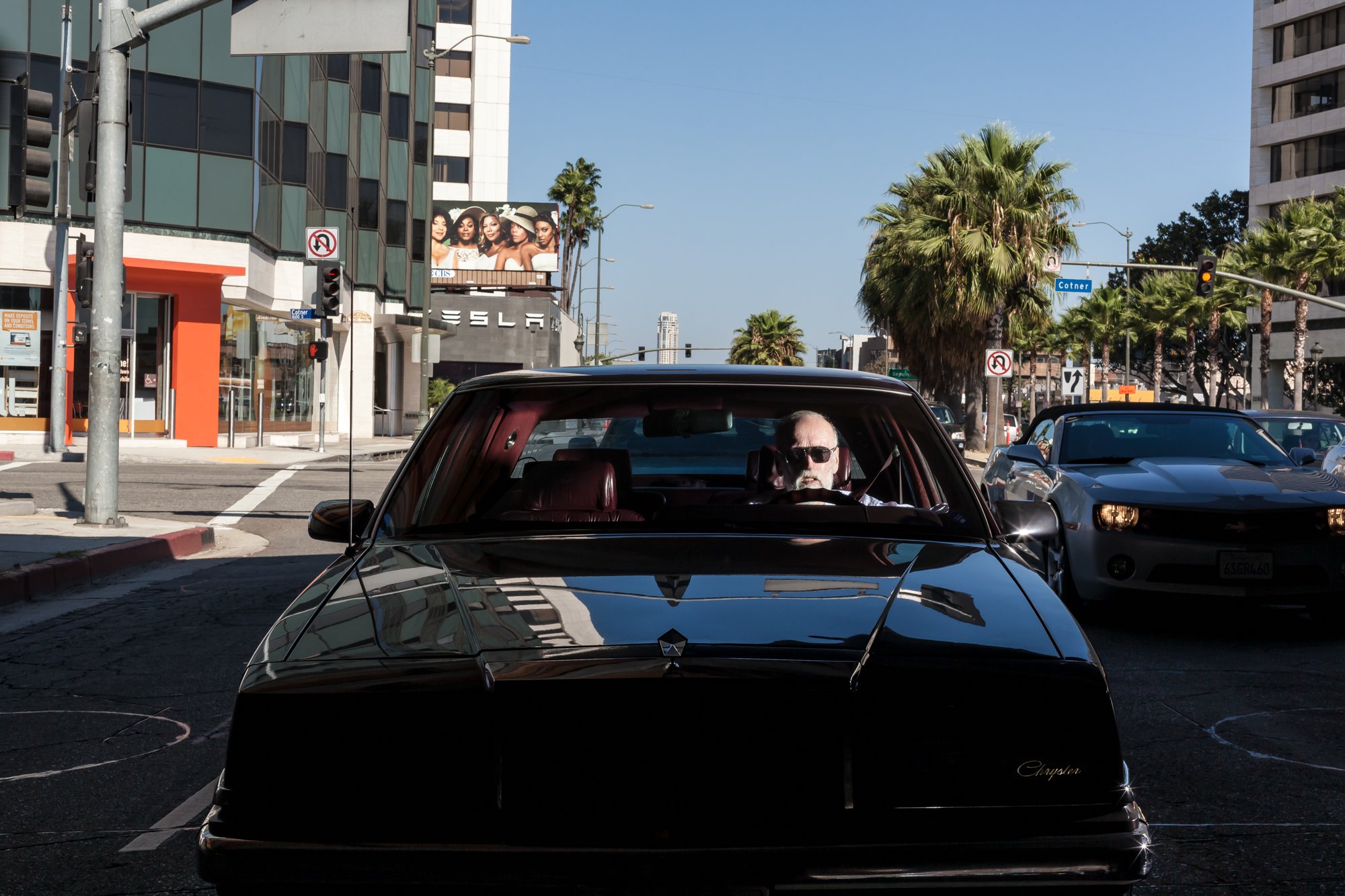 Black Chrysler, West Los Angeles - 2012