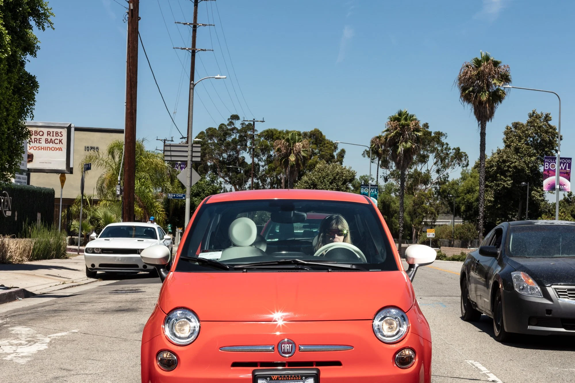 Orange Fiat, Studio City - 2019