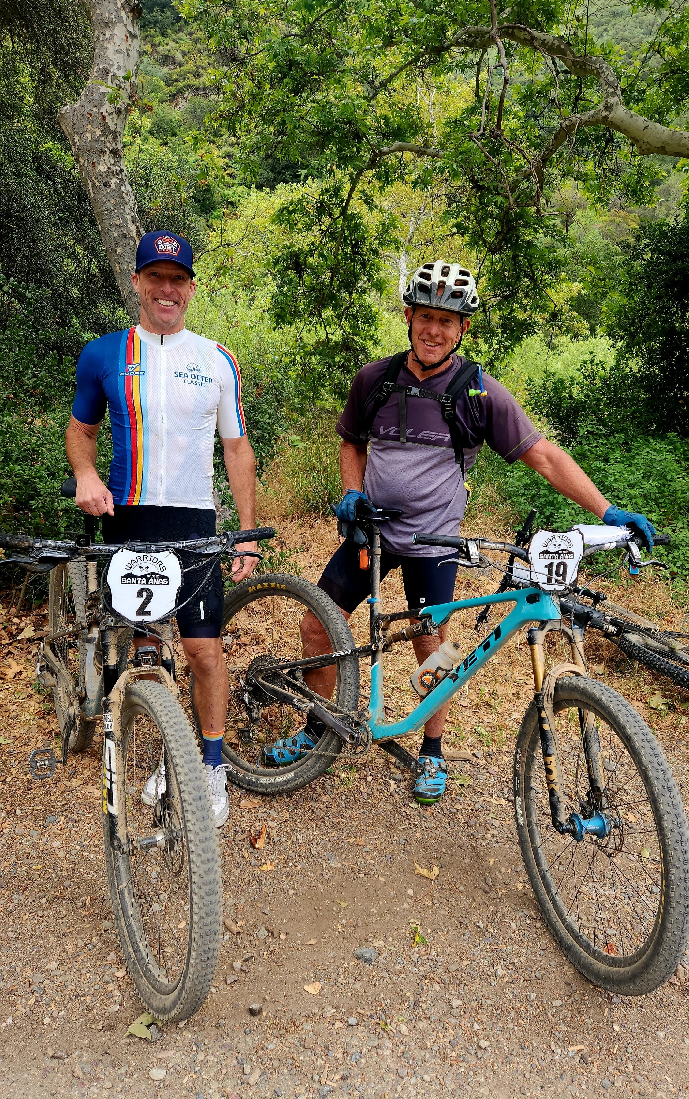 Ty Harris, First to Pleasant's, and Frank "19-time Finisher" Cain