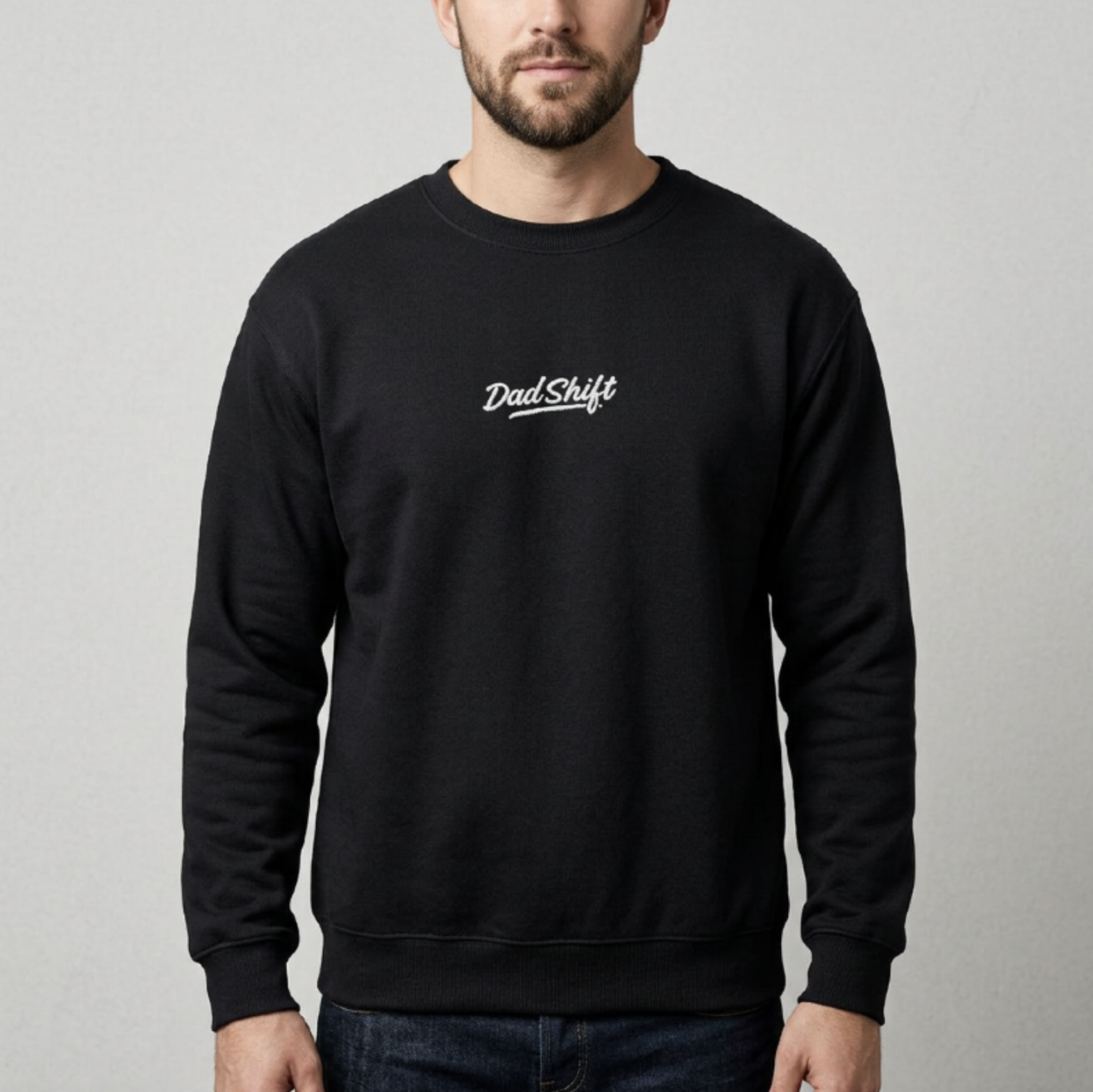Dad Shift: Embroidered Sweatshirt