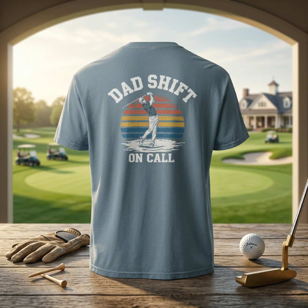 Dad Shift On Call T-Shirt: Comfort Fit