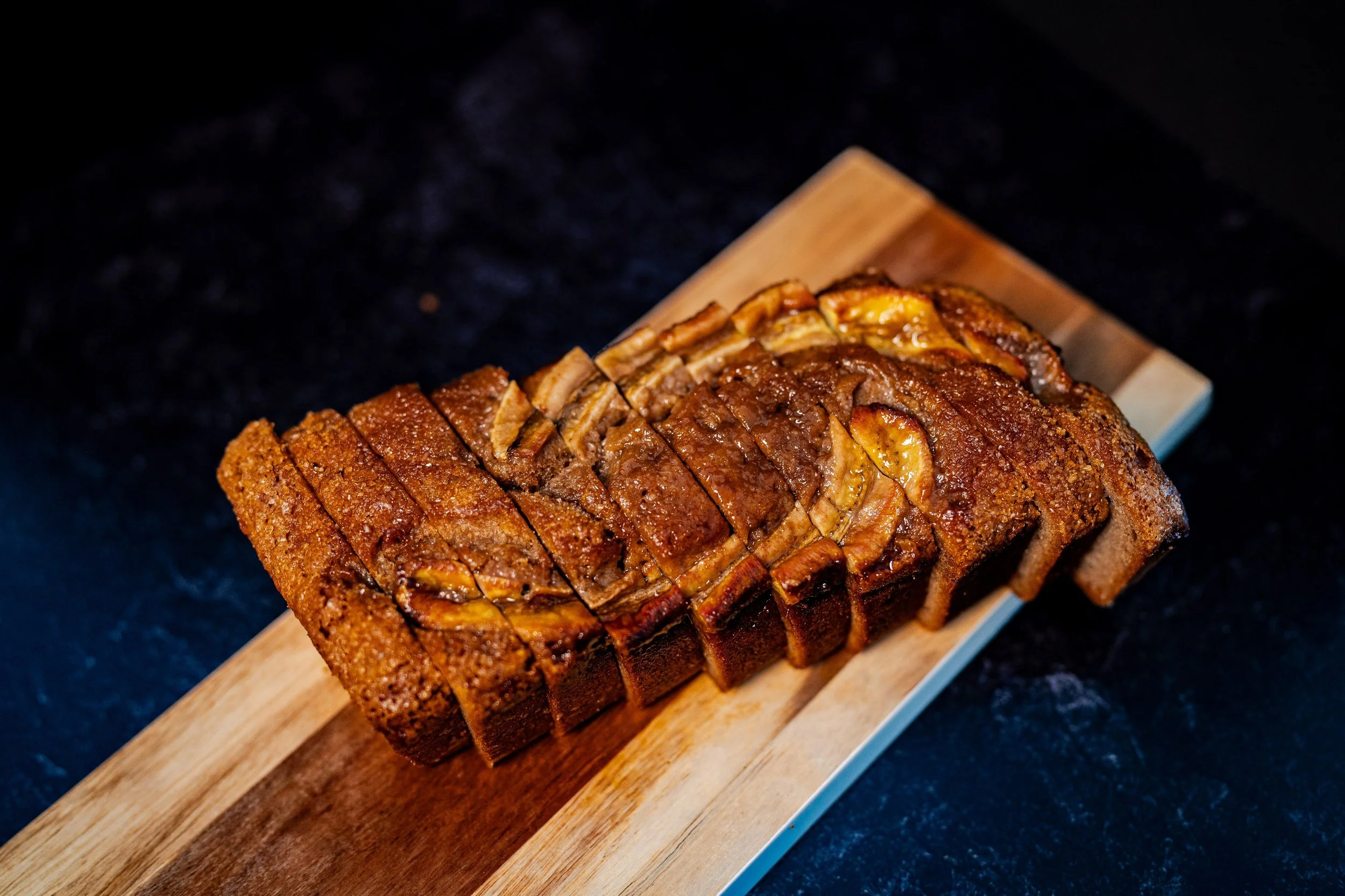 Vegan Banana Bread Staircase Sliced Loaf 3.jpg