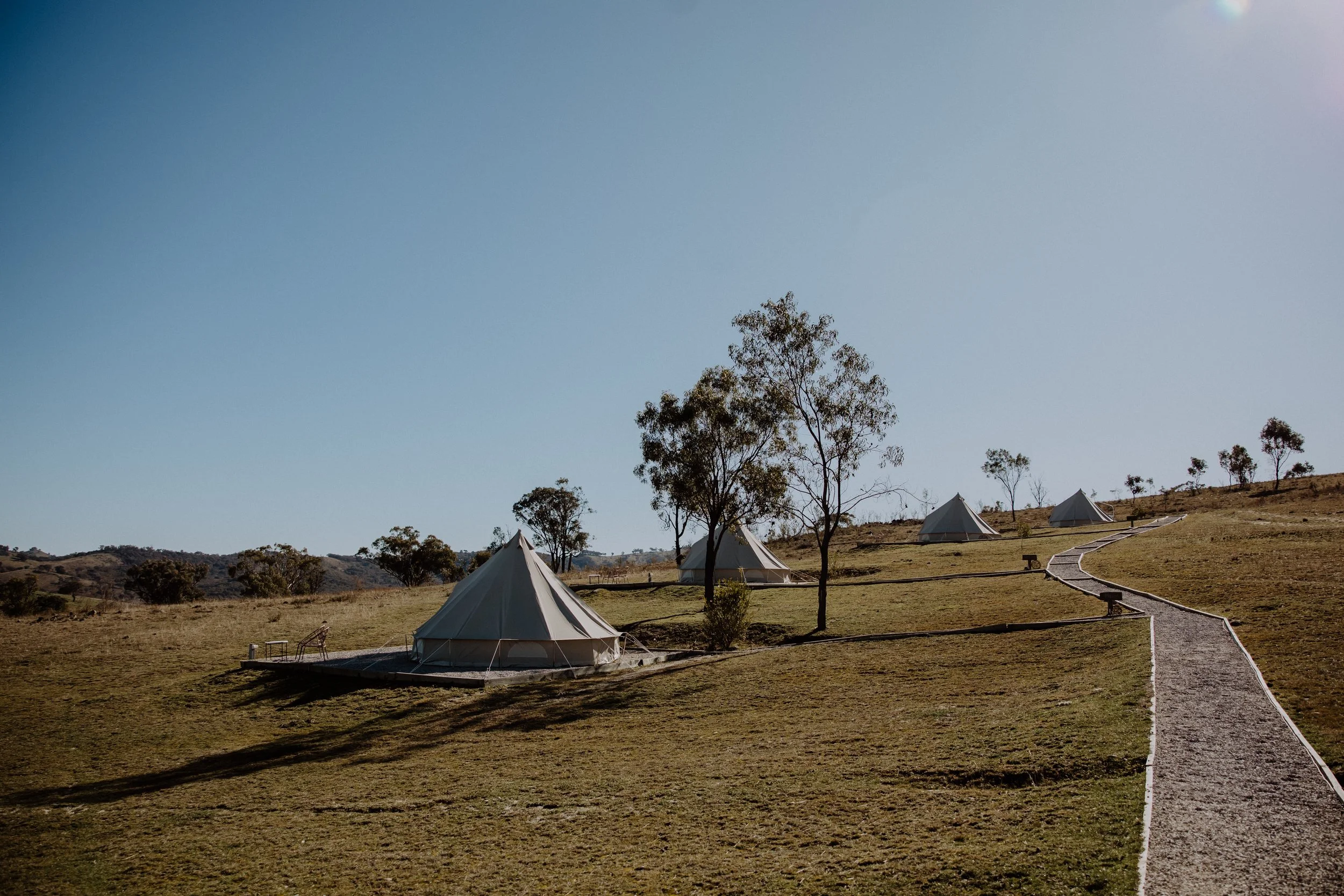 Glenayr Glamping Wellness retreats in Mudgee NSW