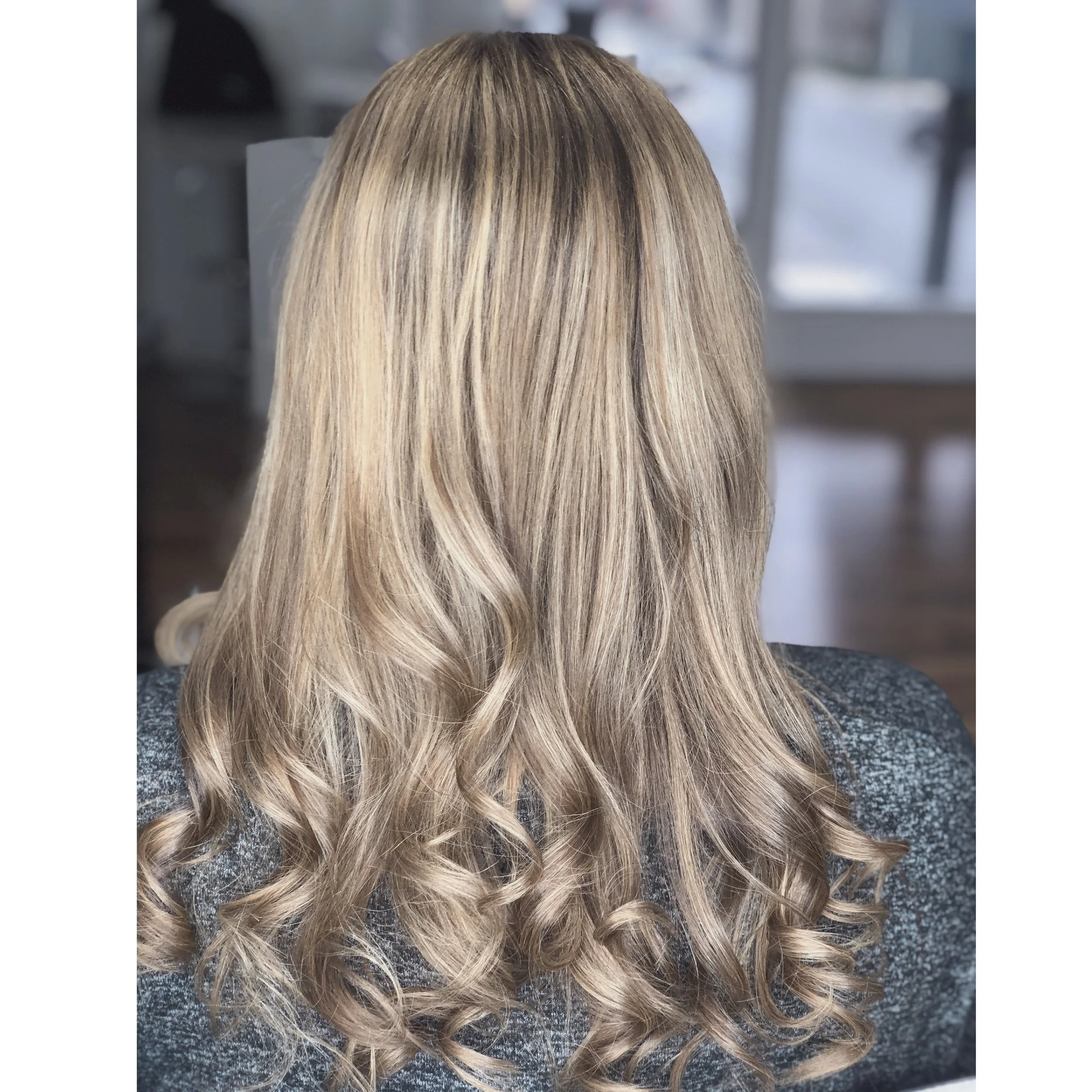 Hollywood glam waves styled for a wedding in Coeur d’Alene