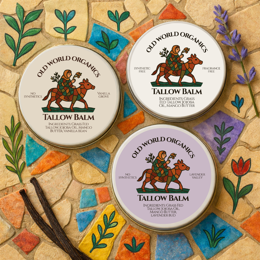 Organic Tallow Balm - Vanilla Grove — Old World Organics