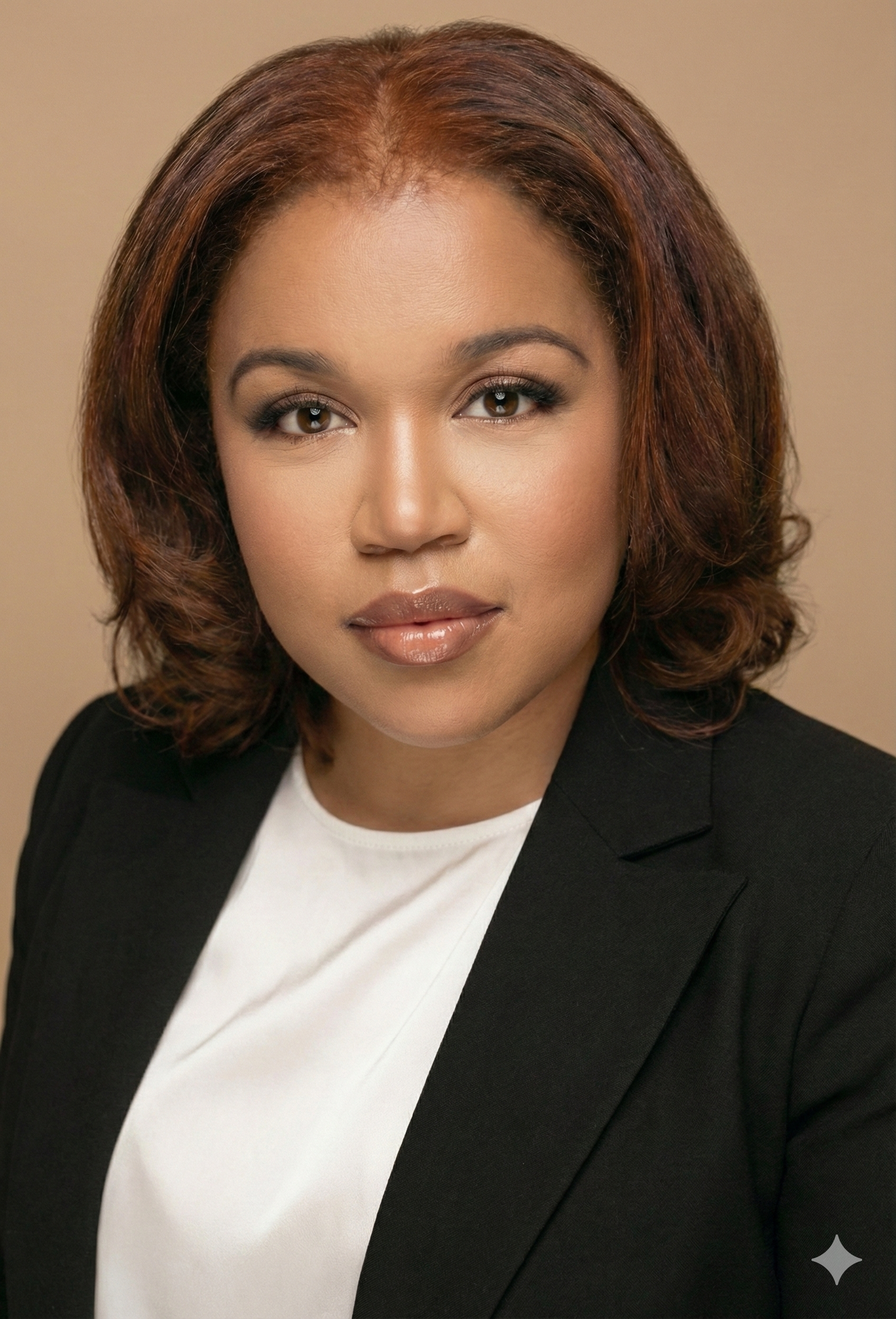 Professional portrait of Adarian Dewberry, a cybersecurity and risk governance professional.