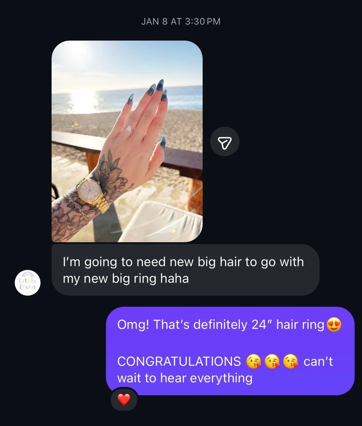 I truly love being part of my clients&rsquo; special moments.

Over the years, I&rsquo;ve watched women I work with fall in love, get married, grow their families, open businesses, move across the world and step into new chapters of their lives.

Str